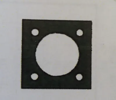 4 Hole Square Gasket (4-1/4" X 7")