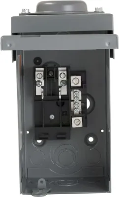 Homeline 70 -Amp 2-Space 4-Circuit Breaker Box