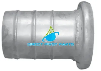 Stainless 4" Hose Adapter - Socket Bauer Style