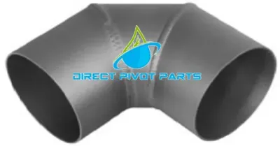 6" 90 Degree Black Steel Elbows