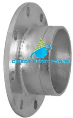 Galvanized Groove Flange Adapter (Choose Size)