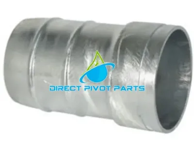 Galvanized Groove Hose Adapter (Choose Size)