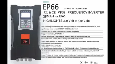 REP66 AC Series VFD Pump Panel 10HP/7.5KW 460V 3 Phase