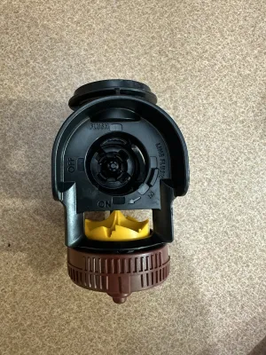 NELSON A3030 ACCELERATOR BODY ASSY SQ THD W/CAP, GOLD PLT