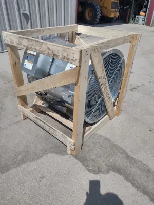 24" AGI Axial Fan 10HP 230V 3PH w/Starter