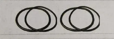 4 3/8" X 3/16" O-Ring Gaskets For Wheel Line