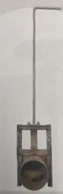 10" Galvanized for OD Pipe X-Gate Toggle Gate