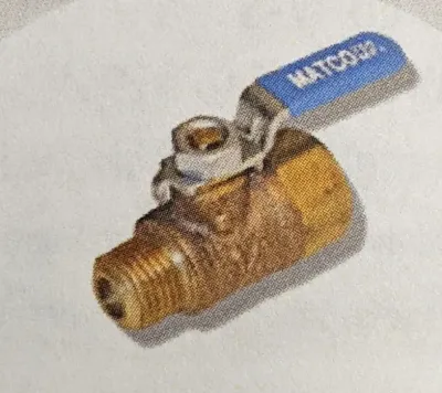 1/4" M X1/4" F Pet Cock valve