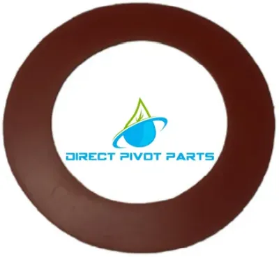 12" x 1/8", 150# Ring Flange Gasket Red Rubber
