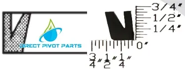 4" Redi Rain Non-Drain Style Gasket