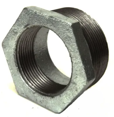 2" X 1" Galvanized Pipe Hex Bushing