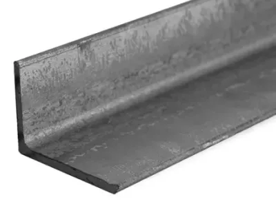Black Steel Angle Iron 1 1/2" x 1 1/2" x 3\16"