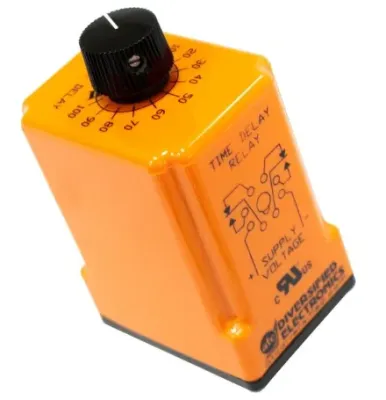 TDF-120-AKA-010 / TDF120AKA010 TIME DELAY RELAY, TDF SERIES, REPEAT CYCLE-OFF TIME, FIRST RELAY OUTPUT, 120 VAC, 50/60 HZ, KNOB ADJUSTABLE, 8 PIN OCTAL PLUG-IN