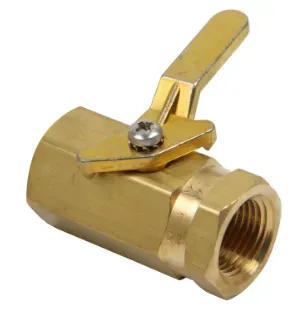 1/4" Brass Shuttle Valve