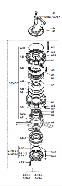 Kit-Housing/2 NPT Part Circle