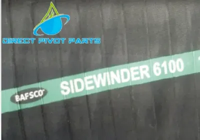 3" x 100' Black EPDM Rubber Roll/Ft, Premium Wheel Line Hose