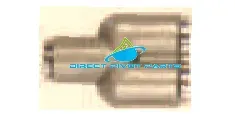 1/4" x 1/4" x 1/4" Hose Swivel Divider Tee- Brass Valve Fittings