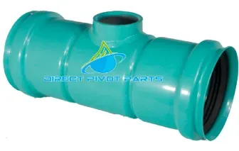 10" IPS x 4" FPT Underground Compression Fitting Service TEE