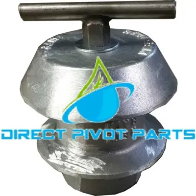 4" Redi-Rain Wheel Line End Plug 