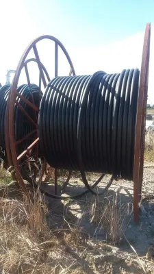 2-2-2-4 Aluminum Quadruplex Cable w/ 12-7 Control Wire in Conduit