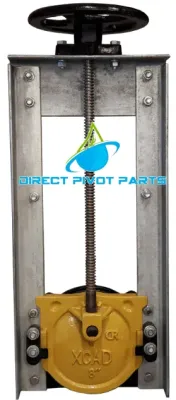 24-Inch X 84-Inch X-Gate Flat Back Canal Gate