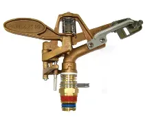 1" Adjustable Brass Impact Sprinkler