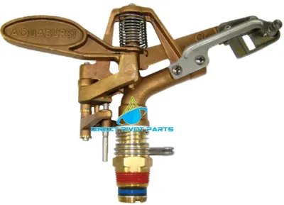 Aqua Burst 1" FPart Circle Adjustable Brass Impact Sprinkler