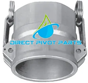 8" Aluminum Female Coupler X Female NPT Camlock 